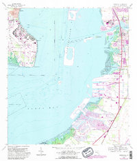 Gibsonton 1956 topographic map thumbnail