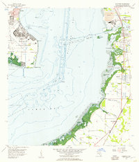 Gibsonton 1956 topographic map thumbnail