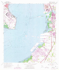 Gibsonton 1956 topographic map thumbnail