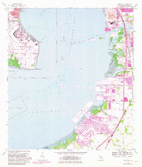 Gibsonton 1956 topographic map thumbnail