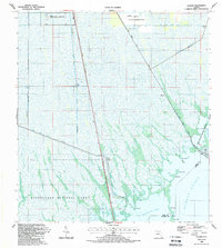 Glades 1988 topographic map thumbnail