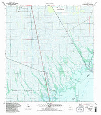 Glades 1988 topographic map thumbnail
