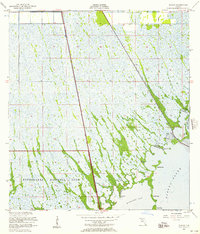 Glades 1956 topographic map thumbnail
