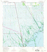 Glades 1956 topographic map thumbnail