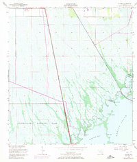 Glades 1956 topographic map thumbnail