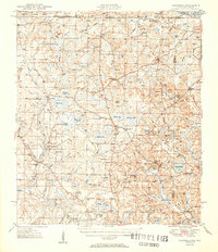 Glendale 1951 topographic map preview