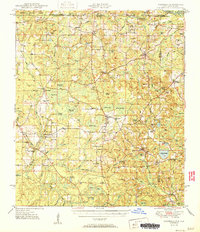 Glendale 1951 topographic map preview