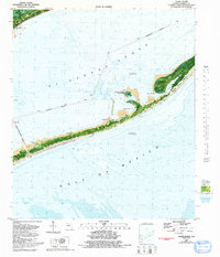 Goose Island 1981 topographic map thumbnail