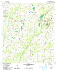 Graceville 1982 topographic map thumbnail