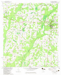 Graceville 1982 topographic map preview