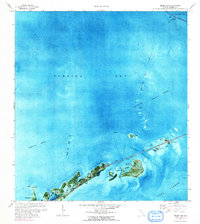 Grassy Key 1971 topographic map thumbnail