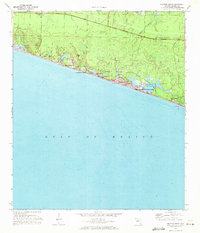 Grayton Beach 1970 topographic map thumbnail