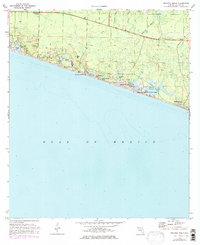 Grayton Beach 1970 topographic map thumbnail