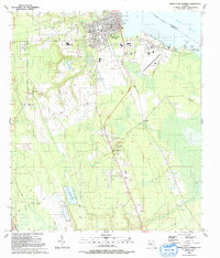 Green Cove Springs 1991 topographic map thumbnail