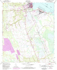 Green Cove Springs 1949 topographic map thumbnail