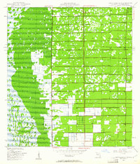 Greenacres City 1945 topographic map thumbnail