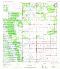 Greenacres City 1945 topographic map thumbnail