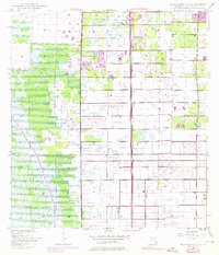 Greenacres City 1945 topographic map thumbnail