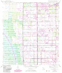 Greenacres City 1945 topographic map thumbnail