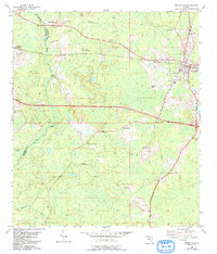 Greenville 1954 topographic map thumbnail