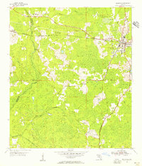 Greenville 1954 topographic map preview