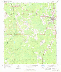 Greenville 1954 topographic map thumbnail