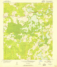 Greenville NE 1954 topographic map thumbnail