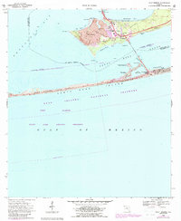 Gulf Breeze 1969 topographic map thumbnail