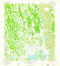 Gum Lake 1959 topographic map thumbnail