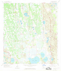 Gum Lake 1959 topographic map thumbnail