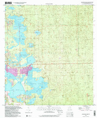 Halfmoon Lake 1999 topographic map thumbnail