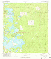 Halfmoon Lake 1970 topographic map preview