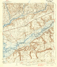 Harold 1938 topographic map preview
