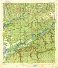 Harold 1938 topographic map preview