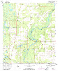 Hatchbend 1968 topographic map thumbnail