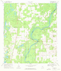 Hatchbend 1968 topographic map thumbnail