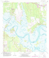 Hedges 1958 topographic map thumbnail
