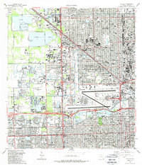 Hialeah 1988 topographic map thumbnail