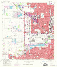 Hialeah 1962 topographic map thumbnail