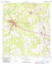 High Springs 1962 topographic map thumbnail