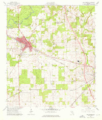 High Springs 1962 topographic map thumbnail