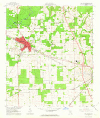 High Springs 1962 topographic map thumbnail