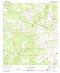 High Springs SW 1969 topographic map thumbnail