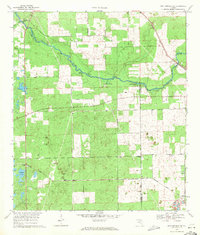 High Springs SW 1969 topographic map thumbnail