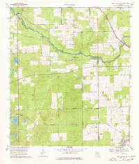 High Springs SW 1969 topographic map thumbnail