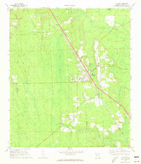 Hilliard 1970 topographic map thumbnail