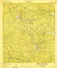 Hilliard 1919 topographic map preview