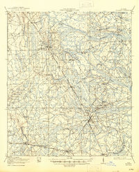Hilliard 1919 topographic map preview