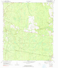 Hilliard SW 1970 topographic map thumbnail