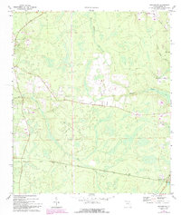 Hilliard SW 1970 topographic map thumbnail